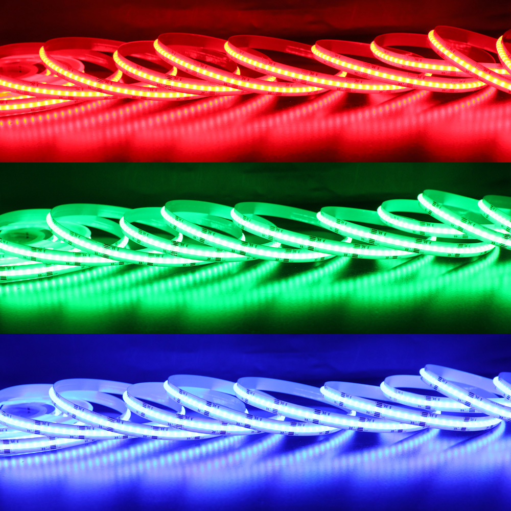DC24V RGB CCT Color Changing Flexible COB LED Strip DC24V RGB CCT Color Changing Flexible COB LED Strip